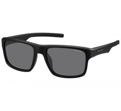 POLAROID  Herren Pld 3018/S Jy Dl5 55 Sonnenbrille, Schwarz (Black/Greybl), EU