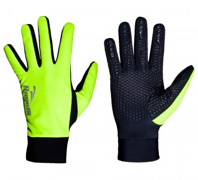 ROGELLI Gants velo long de hiver  laval unisexe fluor