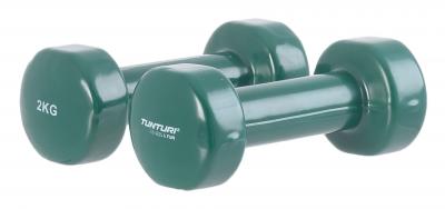 TUNTURI  14TUSFU110 Halt&egrave;re Mixte Adulte, Vert, 2 kg