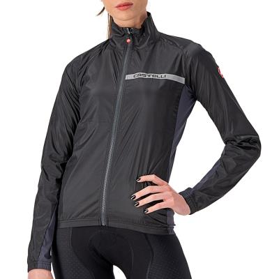 CASTELLI Veste Femme  Squadra Stretch - L LIGHT BLACK/DARK GRA Vestes