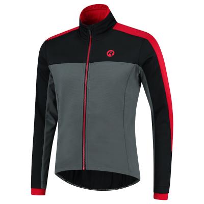 ROGELLI  Freeze Veste Velo Hiver Homme , Gris/Noir/Rouge , Taille M