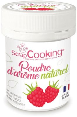  Ar&ocirc;me Naturel Scrapcooking Poudre D Arome Naturel Framboise 15