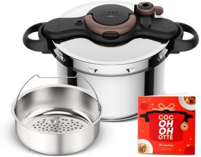 SEB Cocotte-minute ClipsoMinut'' Gourmande 7,5L P4624875