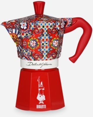 BIALETTI Cafeti&egrave;re italienne  Moka Express 6 Cups D&G