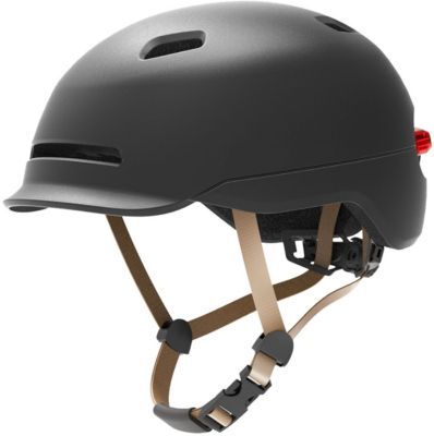YEEP.ME Casque v&eacute;lo   H 60 feu stop int&eacute;gr&eacute; Taille L Noir