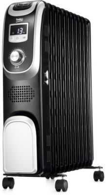 BEKO Radiateur &agrave; bain d'huile 2300w noir  - rho8123t