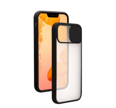 BIGBEN CONNECTED Coque Slide iPhone 12 - 5,4'' noir