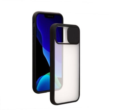 BIGBEN CONNECTED Coque et &eacute;tui t&eacute;l&eacute;phone mobile Bbc Coque Slide noire iPhone 13 PRO