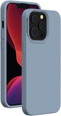 BIGBEN CONNECTED Bigben - Coque Rigide au Toucher Doux pour iPhone 13 Pro - Bleu Gris