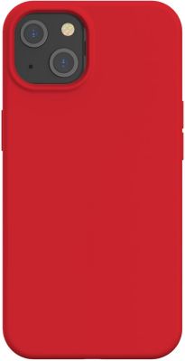 BIGBEN Coque  CONNECTED iPhone 13 SoftTouch rouge Rouge 