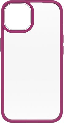 OTTERBOX Coque pour iPhone 13 Renforc&eacute;e Mod&egrave;le React Translucide  Rose