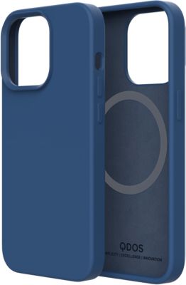 QDOS COQUE TOUCH PURE SNAP Iphone 13 bleu marine 