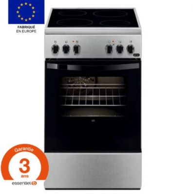 ESSENTIEL B Cuisini&egrave;re vitroc&eacute;ramique ESSENTIELB ECV506s Gris 