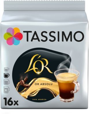 TASSIMO Dosette  Caf&eacute; L'Or Espresso Long Absolu - 16 dosettes