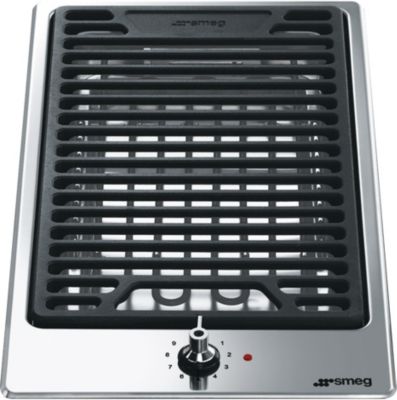 SMEG  Classic PGF30B barbecue &eacute;lectrique - 30 cm - inox