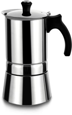 ESSENTIEL B Cafeti&egrave;re italienne ESSENTIELB 10 tasses induction