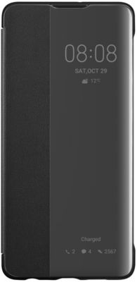HUAWEI  &Eacute;tui &agrave; rabat P30, accessoire d'origine, noir - 6,1 pouces