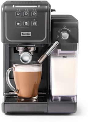 BREVILLE  - Machine expresso  Prima Latte III VCF146X grise