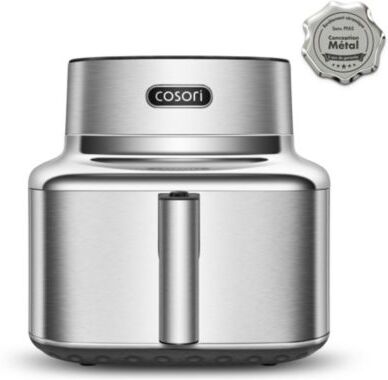 COSORI Friteuse sans Huile  Iconic Single Chef Edition 6.2L 1725W Acier Inoxydable Minuterie