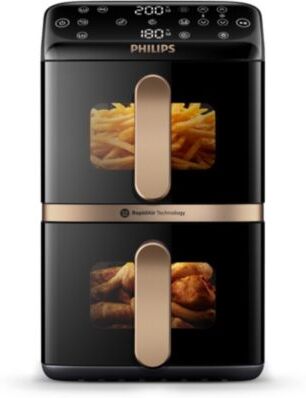 PHILIPS  4000 series Airfryer &agrave; deux paniers superpos&eacute;s s&eacute;rie 4000