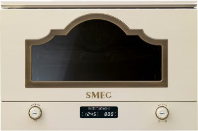 SMEG  Micro-ondes Cr&egrave;me - MP722PO