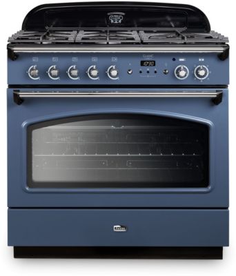 FALCON Piano de cuisson  ROCHE BLEUE CHROME 90 CM GAZ CLAS90FXDFSB/C-EU