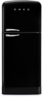 SMEG  50&acute; Style Fab50r Combi Fridge Noir 400L / EU Plug