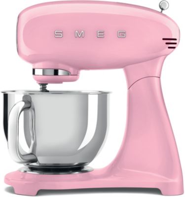 SMEG Robot p&acirc;tissier multifonctions 4.8l 1000w cadillac rose SMF05PKEU