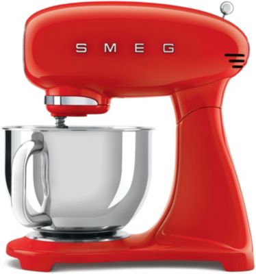Robot p&acirc;tissier multifonctions 4.8l 1000w rouge - SMF05RDEU - SMEG