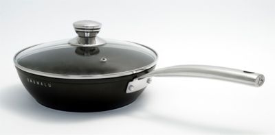 BAUMALU Sauteuse 24 cm avec couvercle black Edition 
