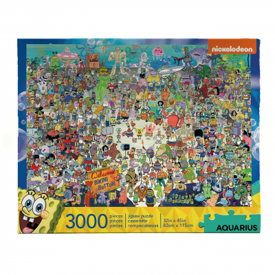  Aquarius Bob l&acute;&eacute;ponge puzzle Bikini Bottom (3000 pi&egrave;ces)- - Puzzle