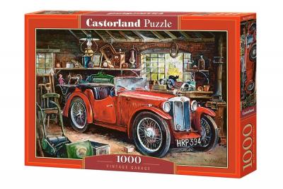 CASTORLAND - Vintage Garage-1000 Pieces Puzzle, C-104574-2, color&eacute;