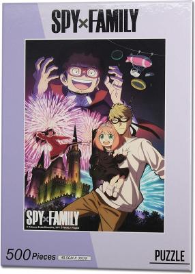 GREAT EASTERN GETC Spy x Family Puzzle Character Group (500 pi&egrave;ces) - - Puzzle