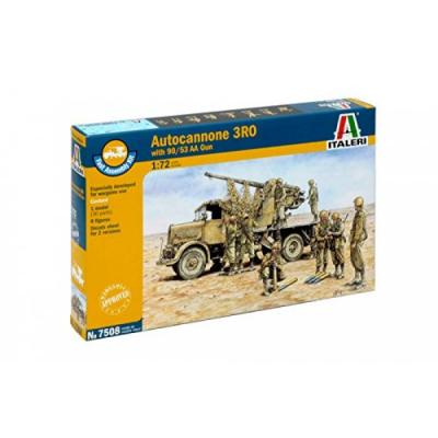 ITALERI Maquette Autocannone RO3 avec canon anti-char 90/53 1/72 -  Maquette militaire - IT7508 