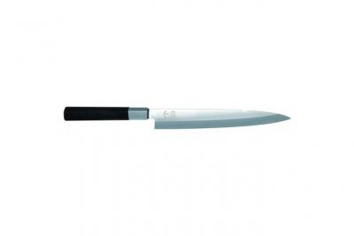 KAI  Wasabi Yanagiba 21 Cm Knife Noir,Argent&eacute;