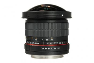 SAMYANG 8mm F3.5 UMC CS II pour PENTAX