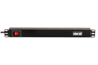 ADAM HALL  19"" Parts 87471 - Multiprise secteur 8 prises rackable 19