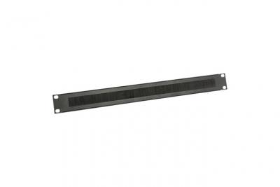 ADAM HALL  - Panneau rack en acier avec brosse - 1U