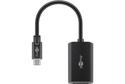GOOBAY  USB / VGA Adaptateur [1x USB-C&acute; m&acirc;le - 1x VGA femelle] noir
