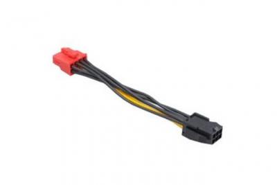 AKASA C&acirc;ble adaptateur PCI-E 6 broches vers PCI-E 8 broches - 10 cm - 