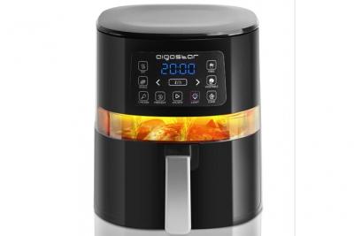 AIGOSTAR Friteuse &agrave; air chaud  Maha 0% BPA 4L 1600W 