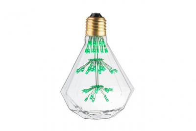 ECOLICHT Magneticland ampoule LED d&eacute;co E27 - forme diamant