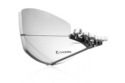 CAHORS antenne satellite compacte + 4 supports lnb - 0140955