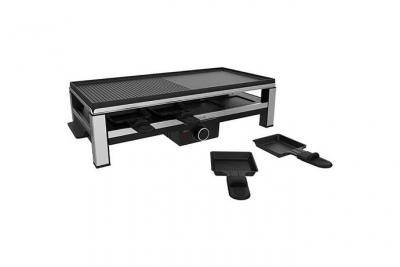 CECOTEC Appareil a raclette pour 8 personnes 2000w gris noir