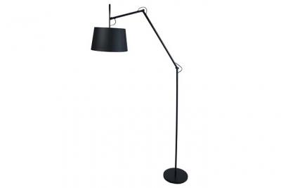 TOSEL ARTICULER - Lampadaire articul&eacute; m&eacute;tal noir