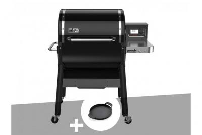 WEBER  - Barbecue &agrave; pellets Smokefire EX4 gbs + Plancha - Noir