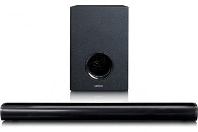 LENCO Barre de Son Bluetooth sans Fil avec Caisson de basses sans fil 70W noir