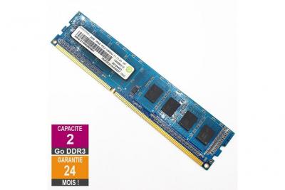 RAMAXEL Barrette M&eacute;moire 2Go RAM DDR3  RMR5030MM58E8F DIMM PC3-12800U 1Rx8 
