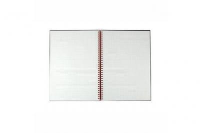 OXFORD  black n red 400047654 cahier &agrave; spirales a4 140 pages noir 