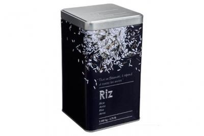 PARIS PRIX Boite conservation en m&acute;tal RELIEF 2